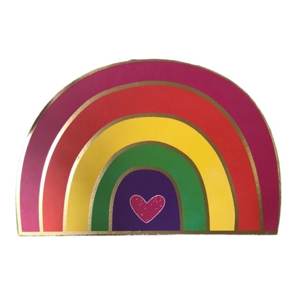 2pack set‎ of Rainbow half moon paper weight table decor - Picture 9 of 13